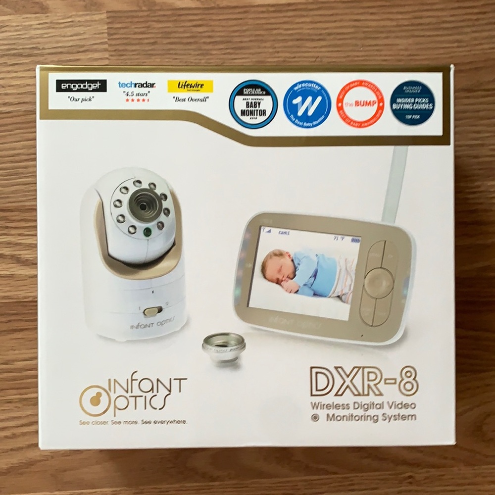 Infant Optics DXR-8 Video Baby Monitor with Interchangeable Optical